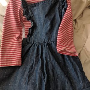 Like new 18month cat and Jack dress